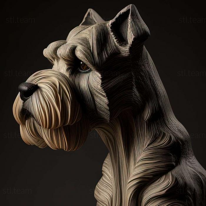 Zwergschnauzer dog